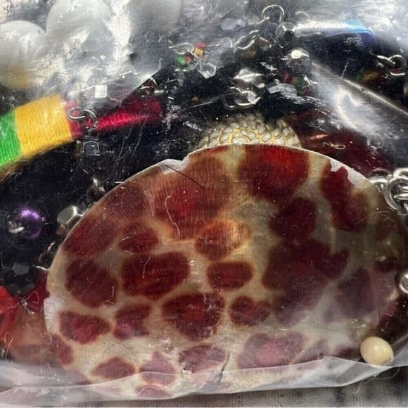 5 pounds of craft jewelry bundle vintage to current for repurpose - Picture 6 of 14